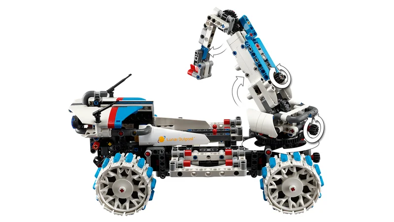 Lunar Outpost Moon Rover Space Vehicle - View 6