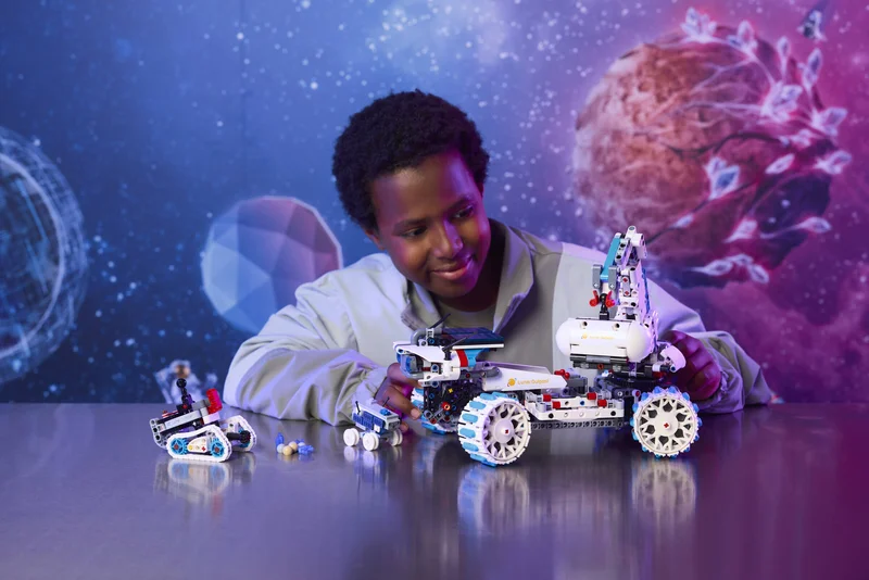 Lunar Outpost Moon Rover Space Vehicle - View 7