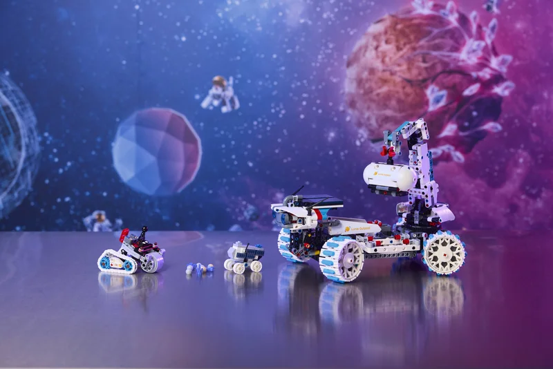 Lunar Outpost Moon Rover Space Vehicle - View 9