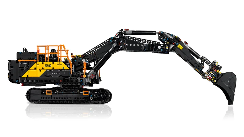 Volvo EC500 Hybrid Excavator - View 4