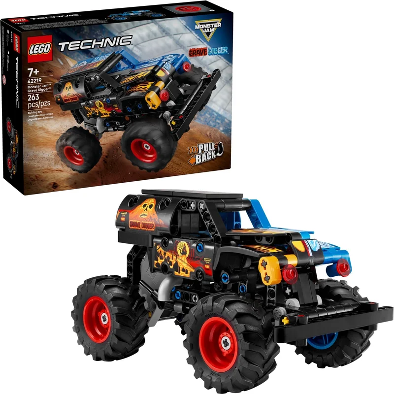 Monster Jam Grave Digger Fire and Ice - View 3