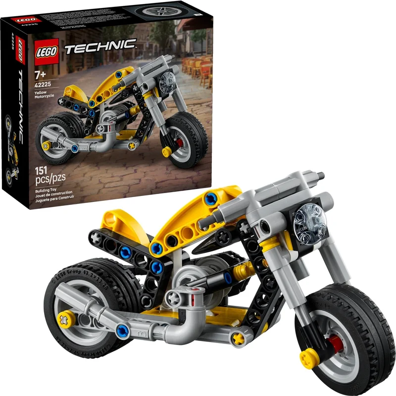 Yellow Motorcycle - View 4