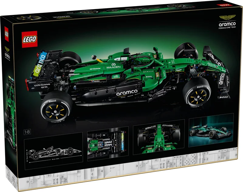 Aston Martin Aramco AMR25 F1 Car - View 3