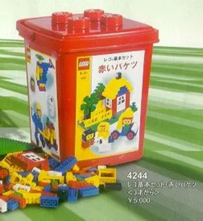LEGO 4244-1 Large Bulk Bucket — 428 pieces, Freestyle theme