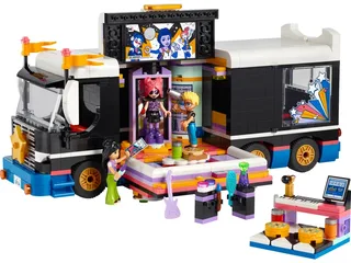 LEGO 42619-1 Pop Star Tour Bus — 845 pieces, Friends theme