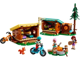 LEGO 42624-1 Adventure Camp Cozy Cabins — 437 pieces, Friends theme