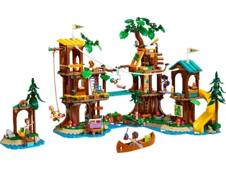 LEGO 42631-1 Adventure Camp Tree House — 1128 pieces, Friends theme
