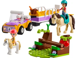 LEGO 42634-1 Horse and Pony Trailer — 105 pieces, Friends theme