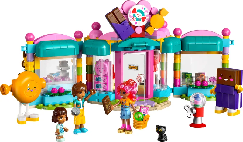 LEGO 42649-1 Heartlake City Candy Store — 376 pieces, Friends theme