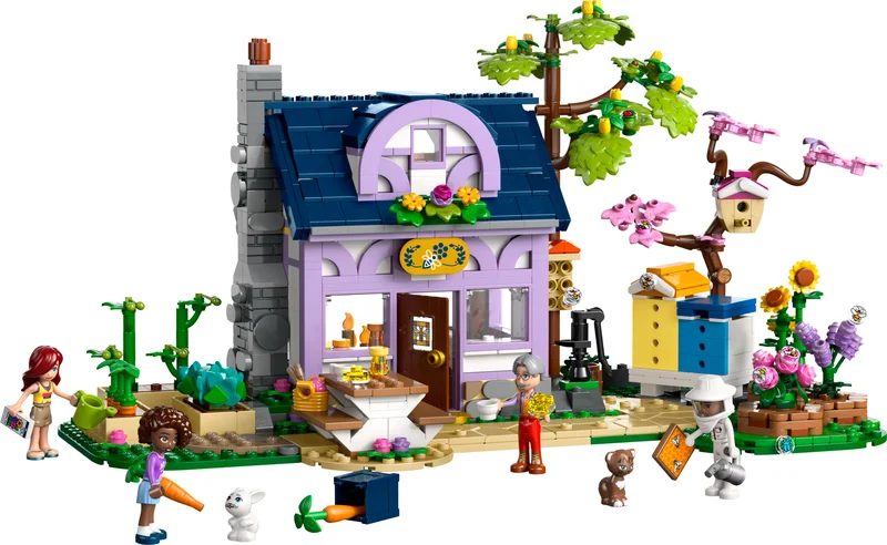LEGO 42669-1 Beekeepers' House and Flower Garden — 1161 pieces, Friends theme
