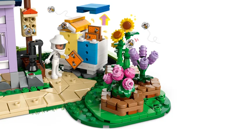 Beekeepers' House and Flower Garden - View 3