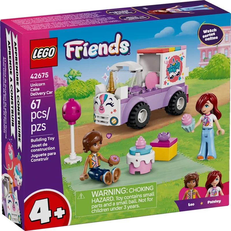 Unicorn Cake Delivery Car - View 2