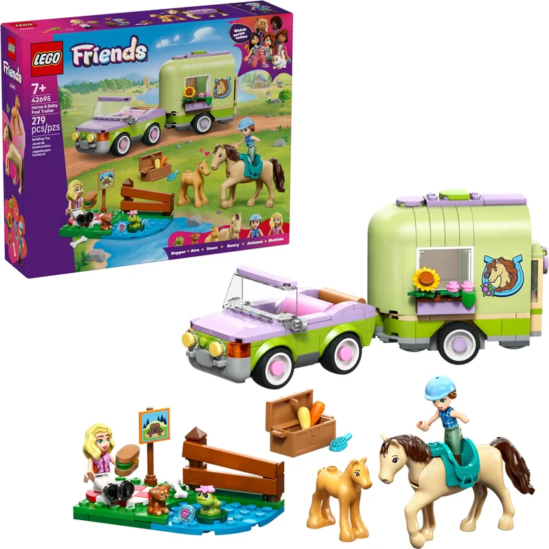 Horse & Baby Foal Trailer - View 3