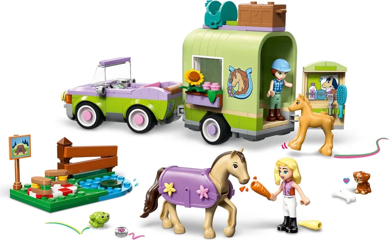 Horse & Baby Foal Trailer - View 9