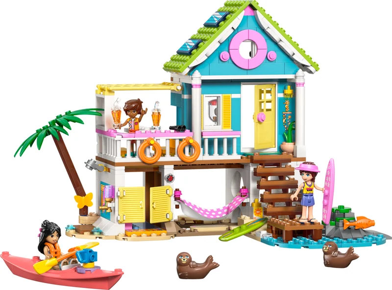 LEGO 42699-1 Beach House with Seals — 400 pieces, Friends theme