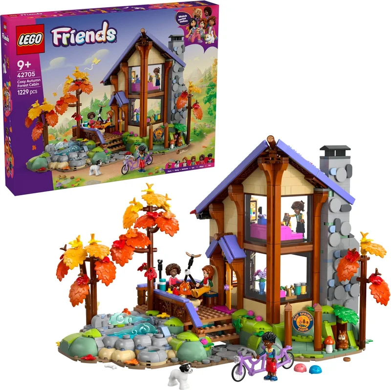 Cozy Fall Forest Cabin - View 3