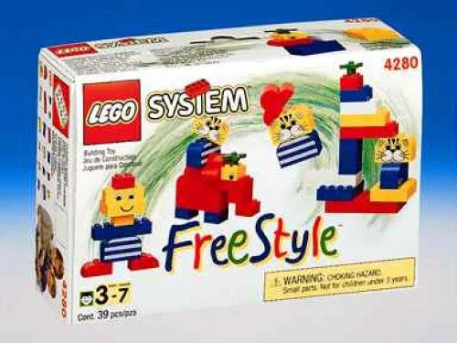 LEGO 4280-1 Freestyle Trial Size — 39 pieces, Freestyle theme