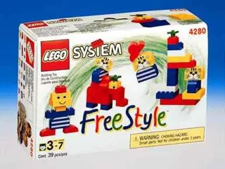 LEGO 4280-1 Freestyle Trial Size — 39 pieces, Freestyle theme