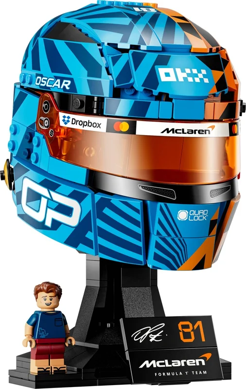 McLaren Mastercard F1 Team Oscar Piastri Helmet - View 8