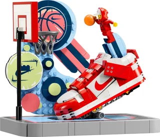 LEGO 43021-1 Nike Dunk Trickshot — 454 pieces, released 2025