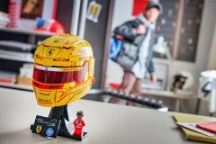 Scuderia Ferrari HP Lewis Hamilton Helmet - View 7