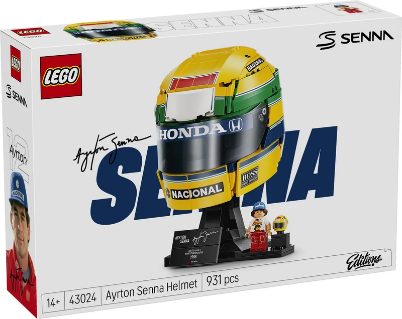 Ayrton Senna Helmet - View 2