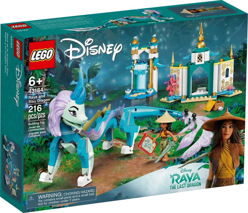 Raya and Sisu Dragon - View 2