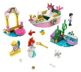 LEGO 43191-1 Ariel's Celebration Boat — 115 pieces, released 2021