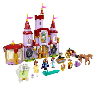 LEGO 43196-1 Belle and the Beast's Castle — 505 pieces, released 2021