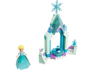 LEGO 43199-1 Elsa's Castle Courtyard — 53 pieces, released 2022