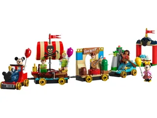 LEGO 43212-1 Disney Celebration Train — 200 pieces, released 2023