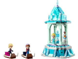 LEGO 43218-1 Anna and Elsa's Magical Carousel — 175 pieces, released 2023