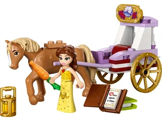LEGO 43233-1 Belle's Storytime Horse Carriage — 63 pieces, Disney theme