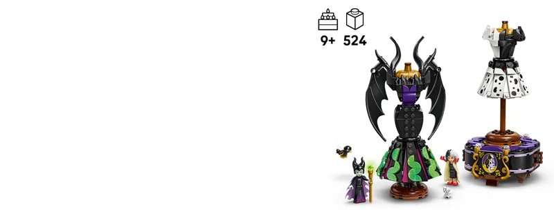 Maleficent's and Cruella de Vil's Dresses - View 7