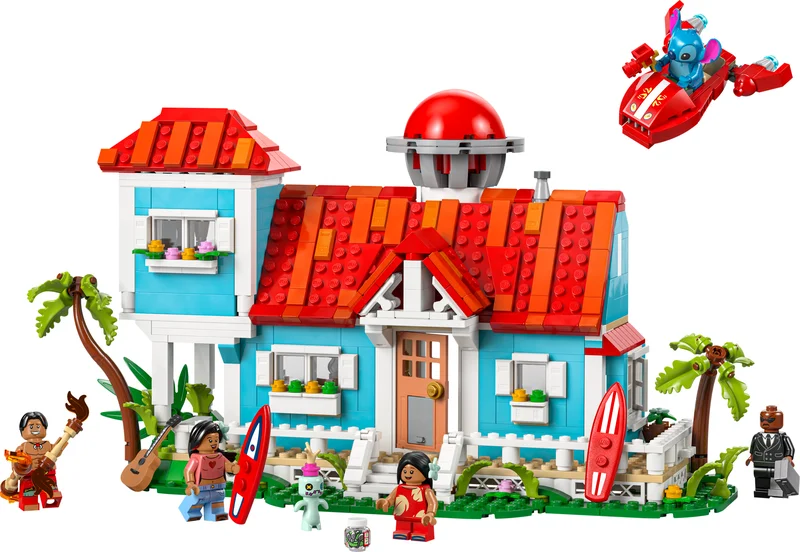 LEGO 43268-1 Lilo and Stitch Beach House — 834 pieces, Disney theme