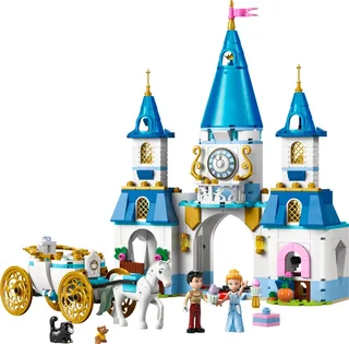 LEGO 43275-1 Cinderella's Castle & Horse Carriage — 596 pieces, Disney theme