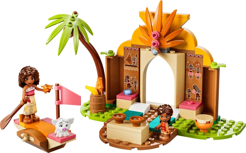 LEGO 43282-1 Village House & Boat — 85 pieces, Disney theme