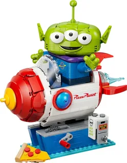 LEGO 43307-1 Alien with Pizza Planet Rocket Ride — 714 pieces, Disney theme