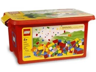 LEGO Creations and Bricks {Red Tub}