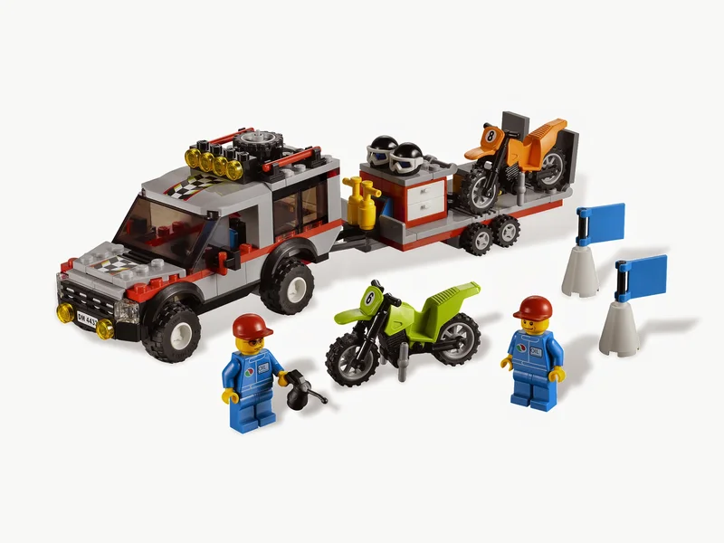 Dirt Bike Transporter - LEGO Set 4433-1 - 2012