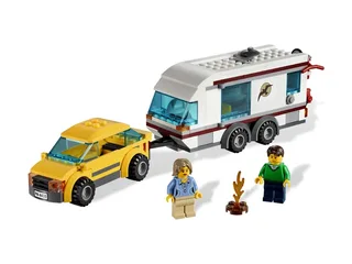 LEGO 4435-1 Car and Caravan — 218 pieces, released 2012