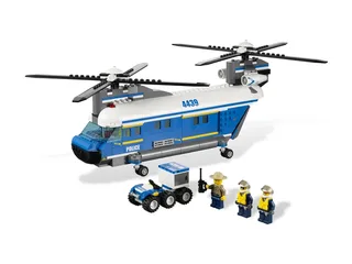 LEGO 4439-1 Heavy-Duty Helicopter — 393 pieces, released 2012