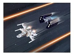 X-wing Fighter & TIE Advanced - View 3