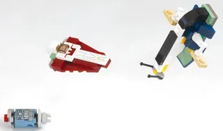 LEGO 4487-1 Jedi Starfighter & Slave I — 53 pieces, Star Wars theme