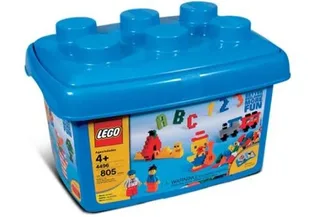 LEGO 4496-3 Fun with Building Tub - Reissue — 806 pieces, released 2006
