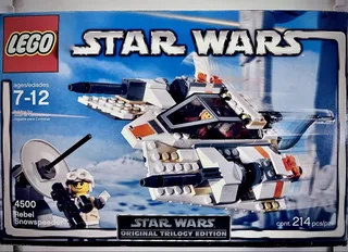 LEGO 4500-2 Rebel Snowspeeder [Redesign], Original Trilogy Edition box — 216 pieces, Star Wars theme