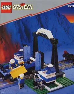 LEGO 4553-1 Train Wash — 190 pieces, Train theme