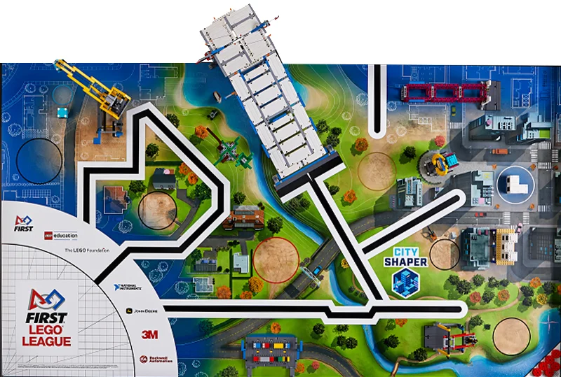 LEGO 45809-1 CITY SHAPER Challenge Kit — 2158 pieces, FIRST LEGO League theme