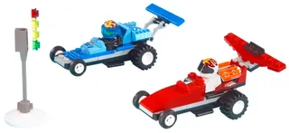 LEGO 4593-1 Zero Hurricane & Red Blizzard — 74 pieces, released 2002