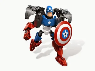 LEGO 4597-1 Captain America — 44 pieces, Super Heroes Marvel theme